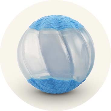 Zeus DUO Ball Toy Glow-in-the-dark & Squeaker